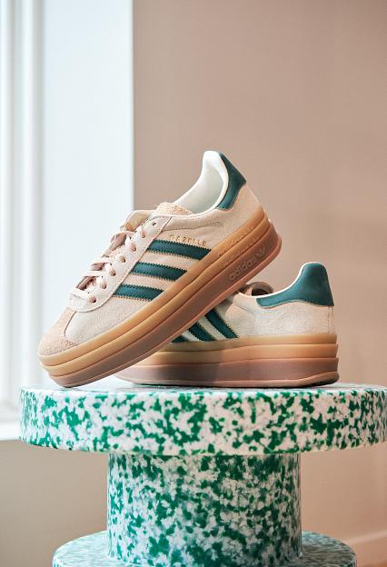 Adidas Gazelle Bold W Beige/Green